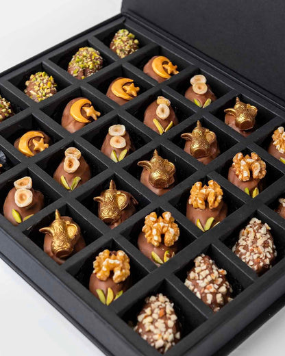 Designer Chocolate Dates 30pcs Gift Box