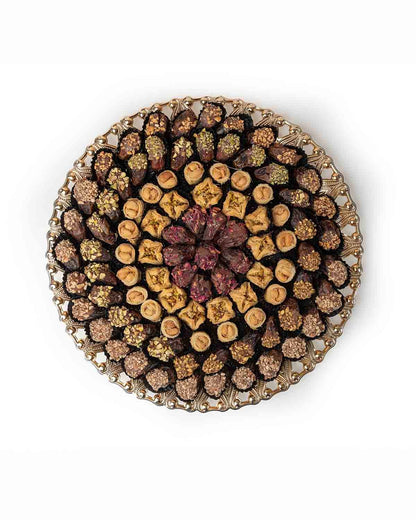 Luxury Dates and Baklawa Large Tray Arrangement