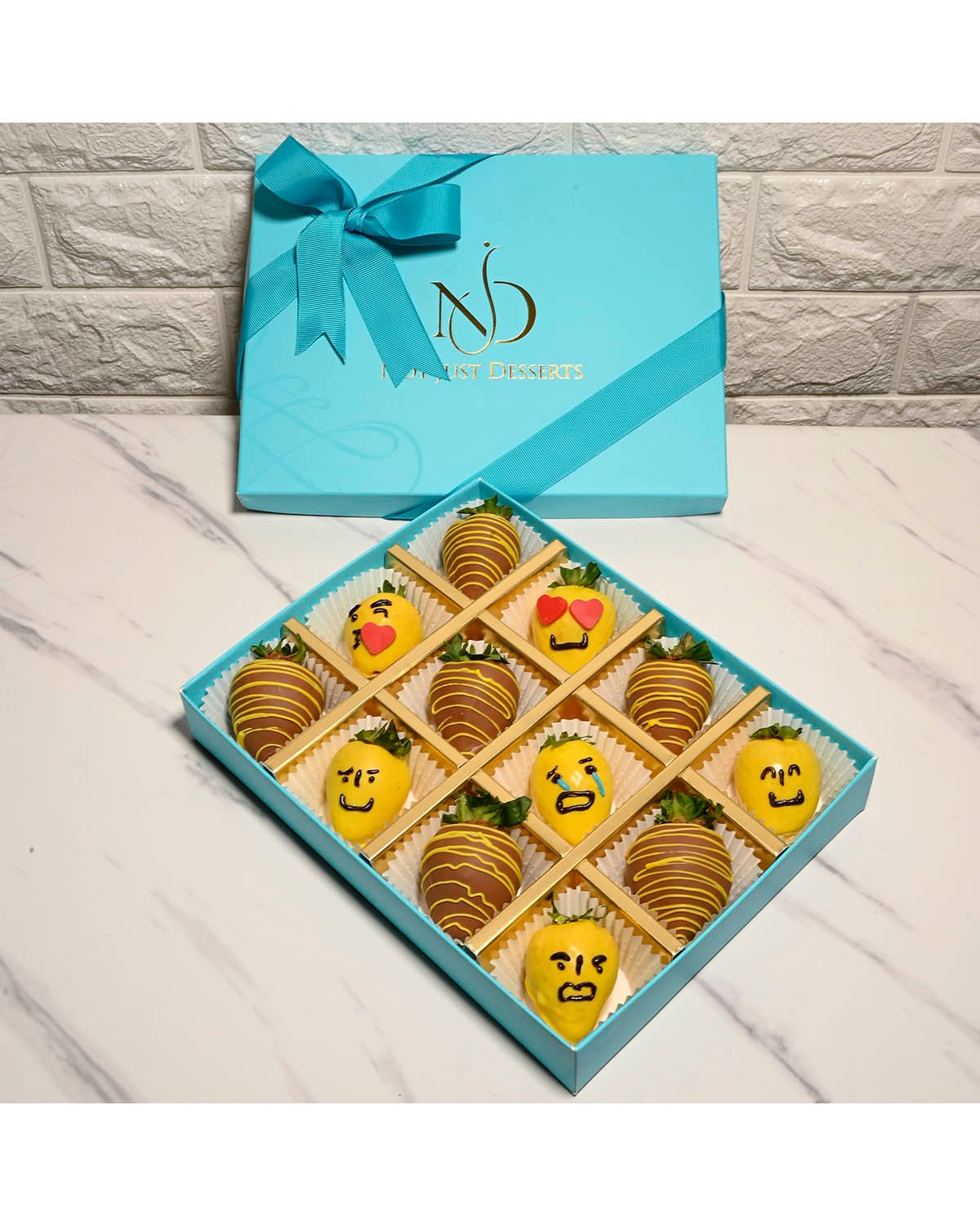 Emoji Chocolate Strawberries by NJD