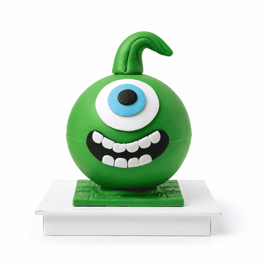 Green one eye monster