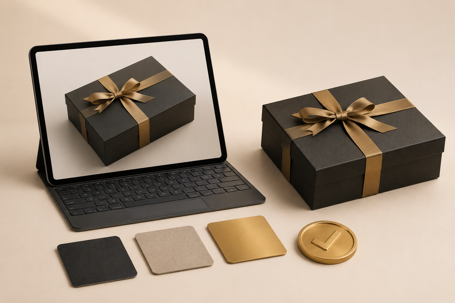 Custom branded corporate gifts by NJD Dubai