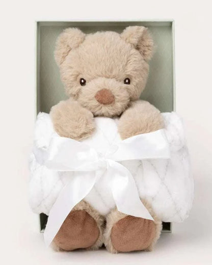 Svea with Blanket in Gift Box - Brown