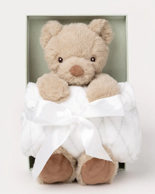 Svea with Blanket in Gift Box - Brown