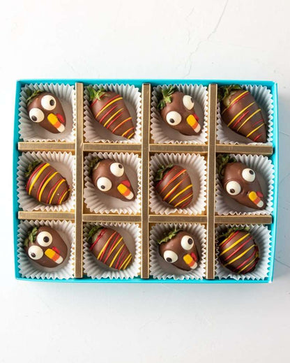 Thanksgiving Chocolate Strawberries