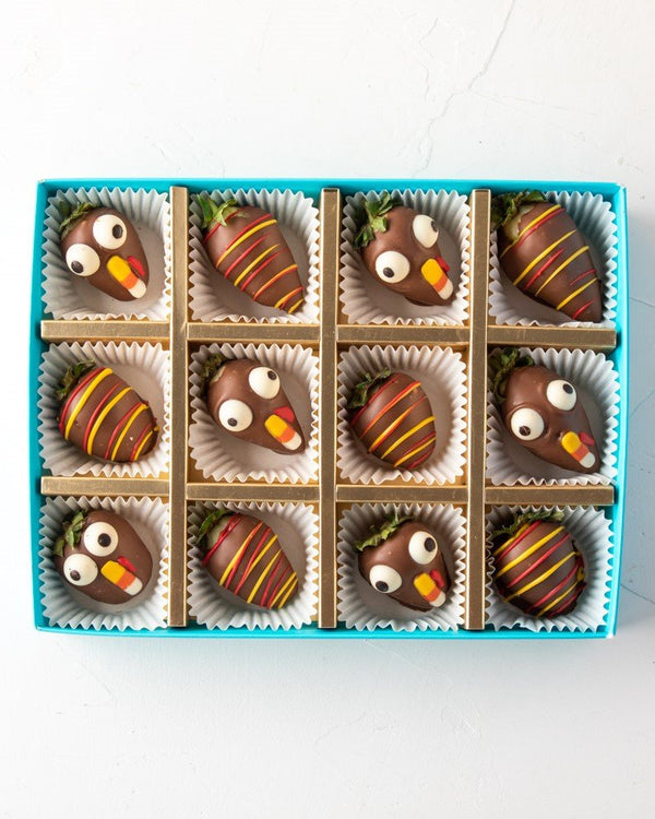 Thanksgiving Chocolate Strawberries