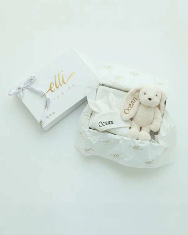 Tiny Hugs Gift Set- White (with Gift Box)