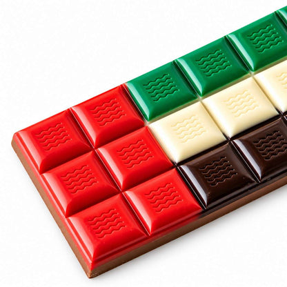 UAE Flag chocolate Bar