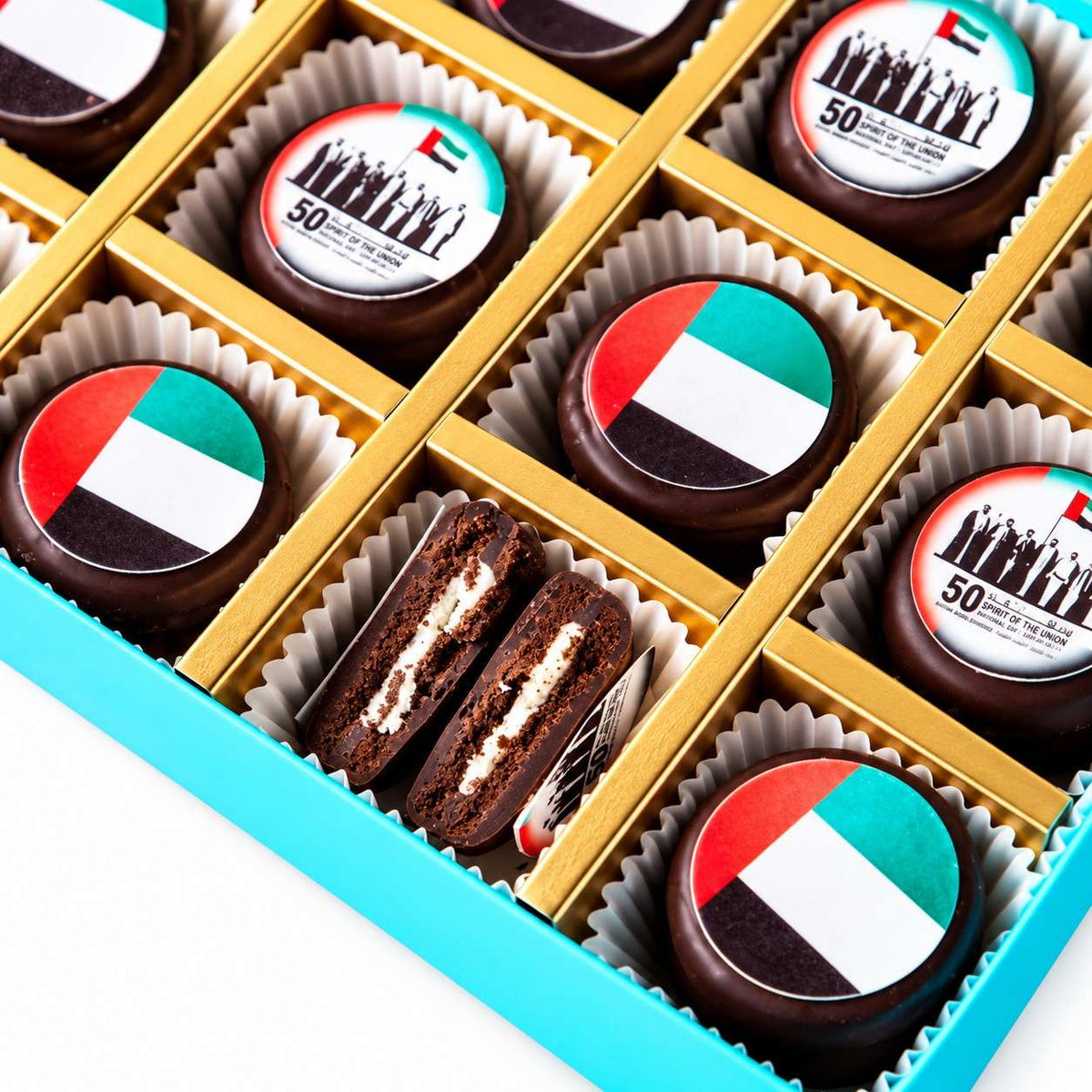 UAE National Flag Oreos 12pcs