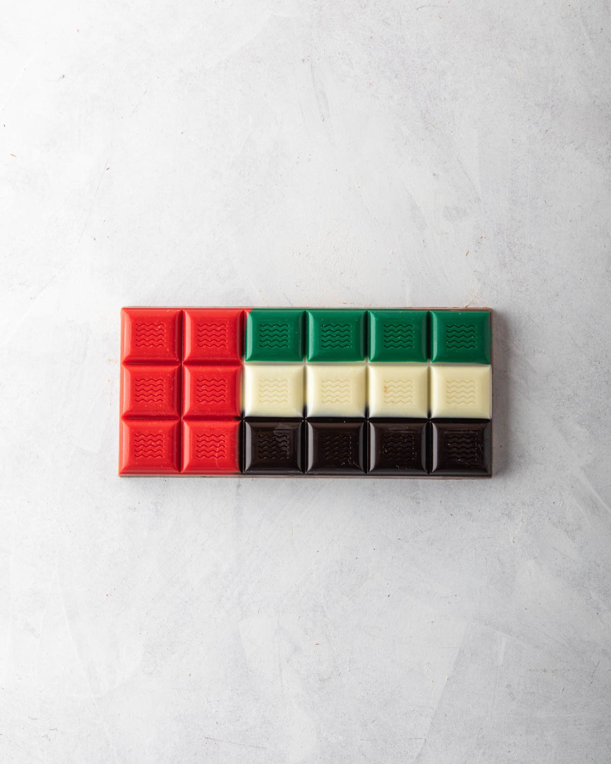 UAE Flag chocolate Bar