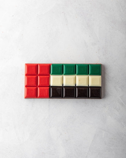 UAE Flag chocolate Bar