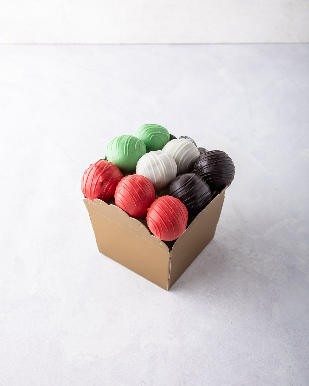 UAE flag cake pops