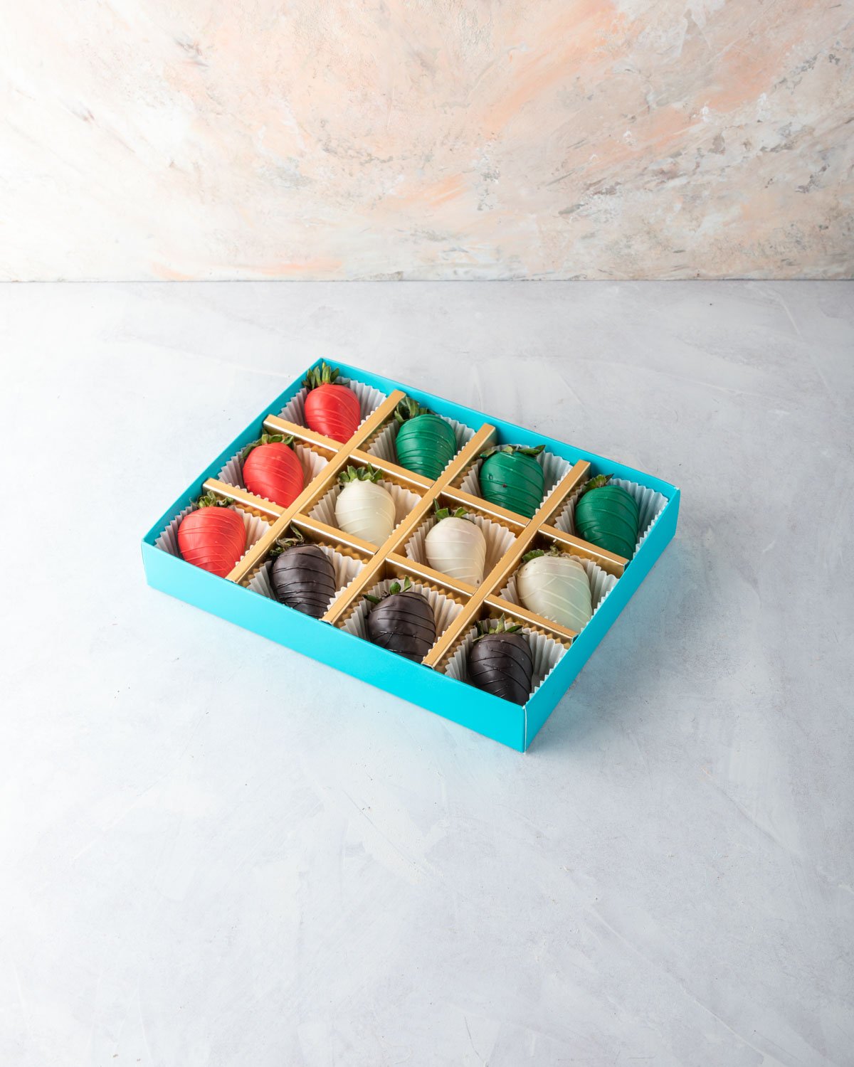 UAE flag Strawberries