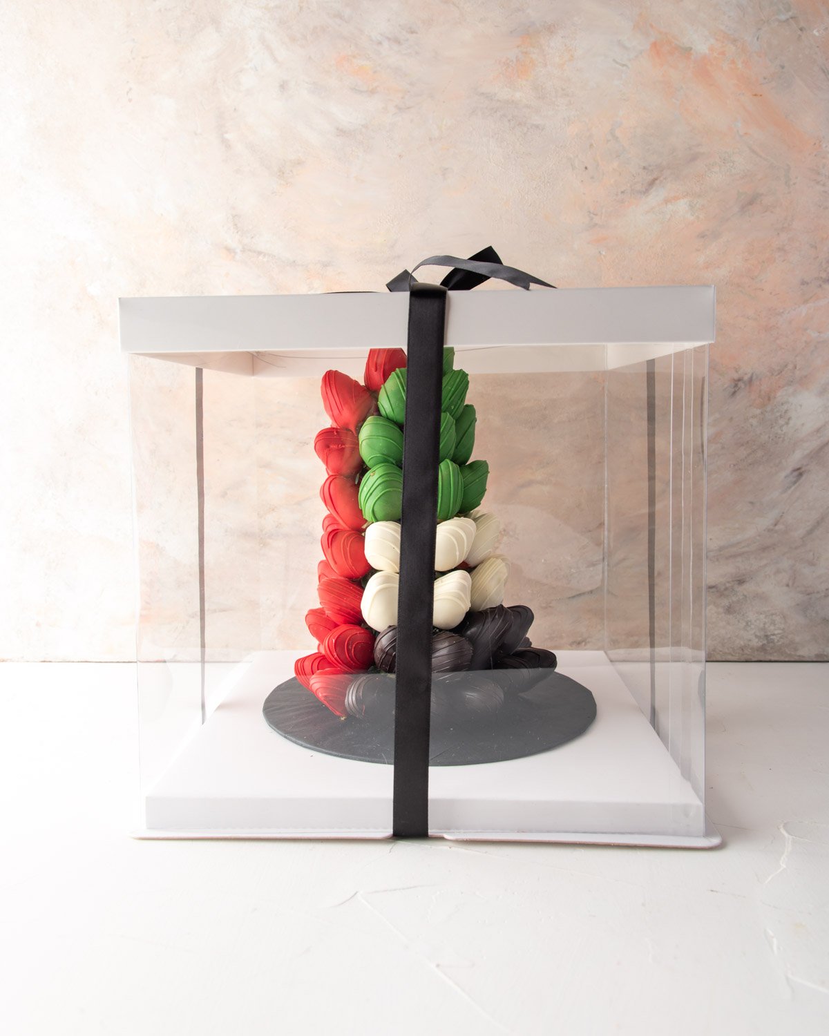 UAE National Flag Strawberries Tower