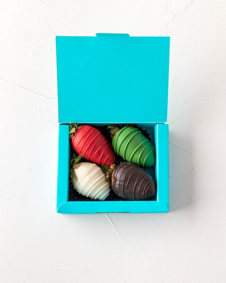 4pcs National Day Strawberries