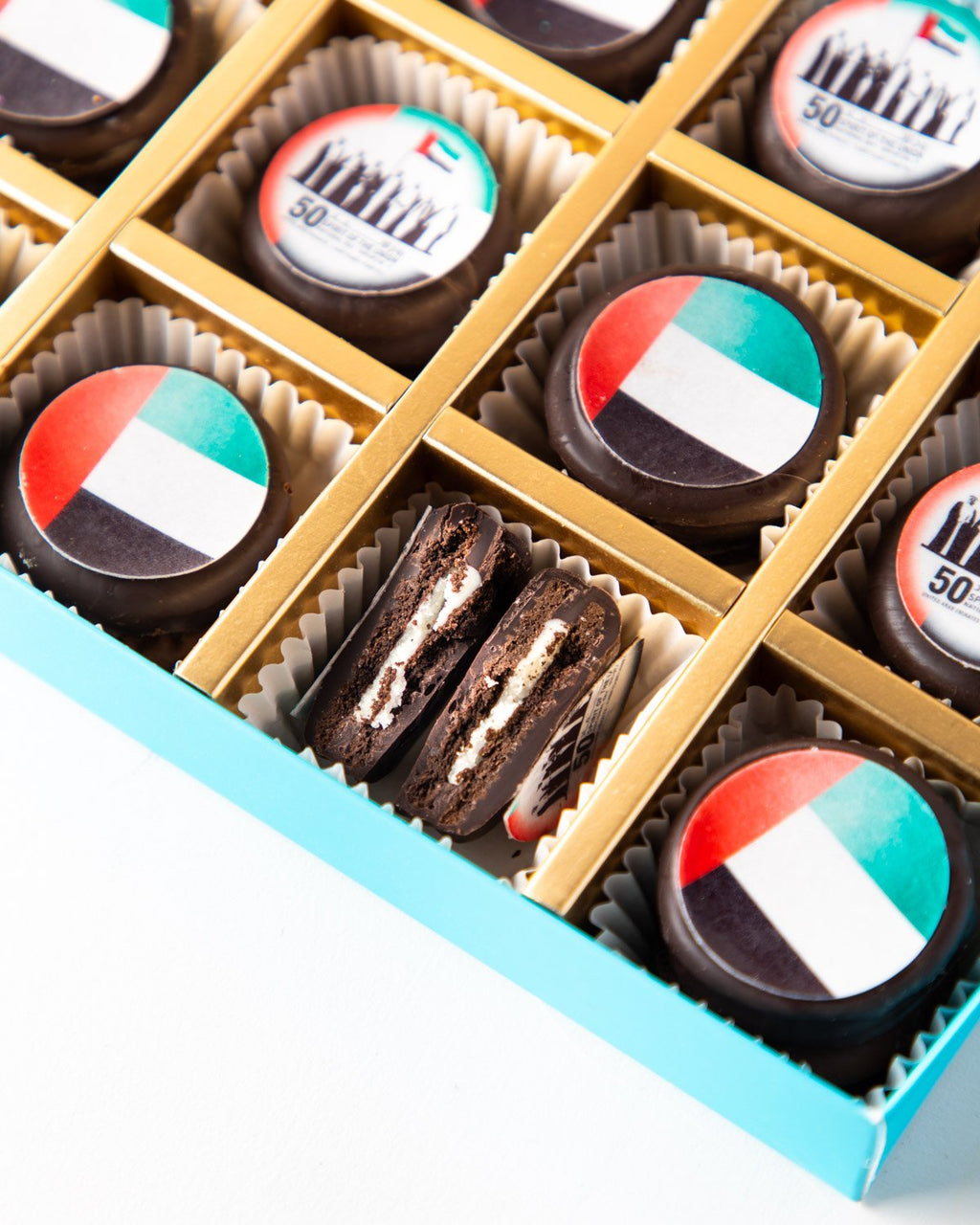 UAE National Flag Oreos 12pcs