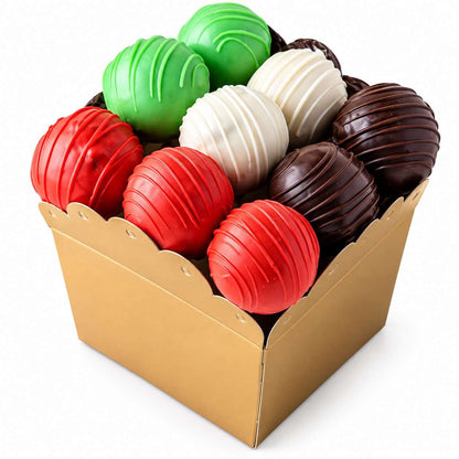 UAE flag cake pops
