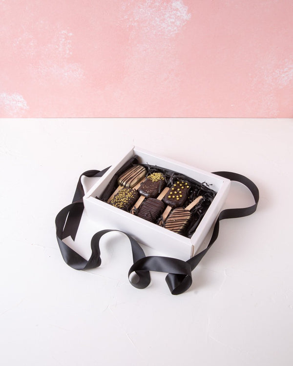 Dark Chocolate Cakesicles