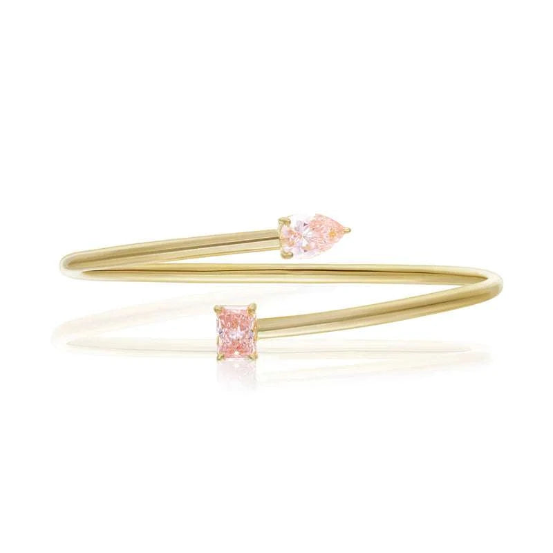 2 CT PINK DIAMONDS BRACELET by NJD