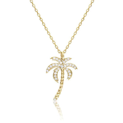 PALM DIAMOND NECKLACE by NJD