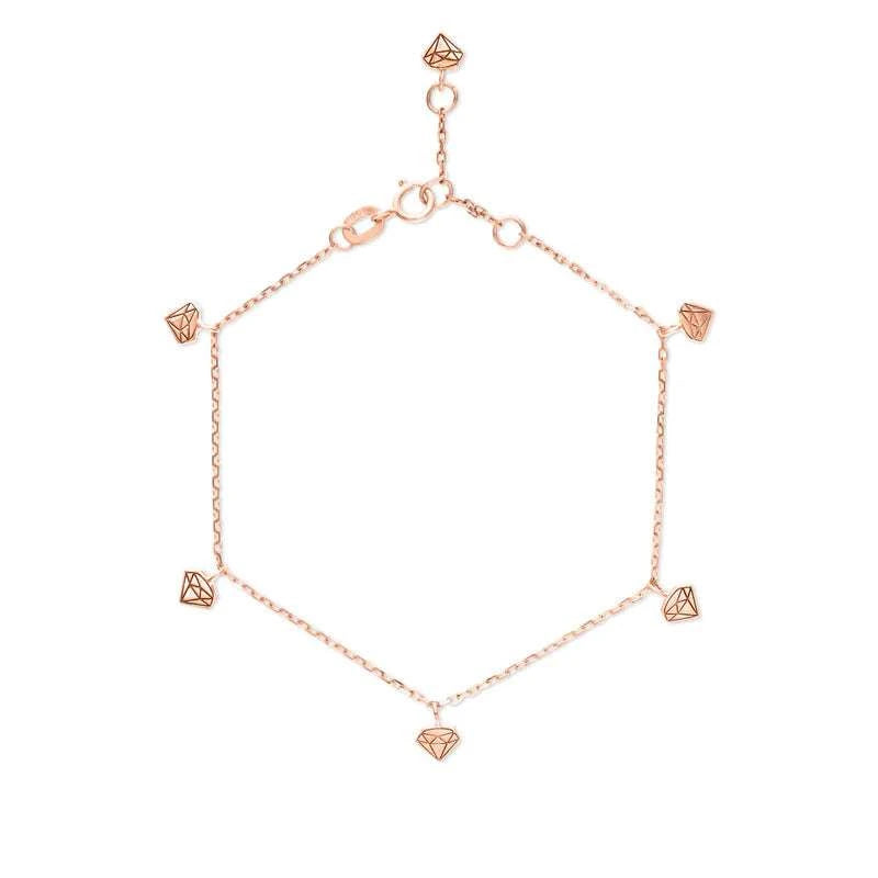 VEGA LOGO DIAMOND BRACELET by NJD