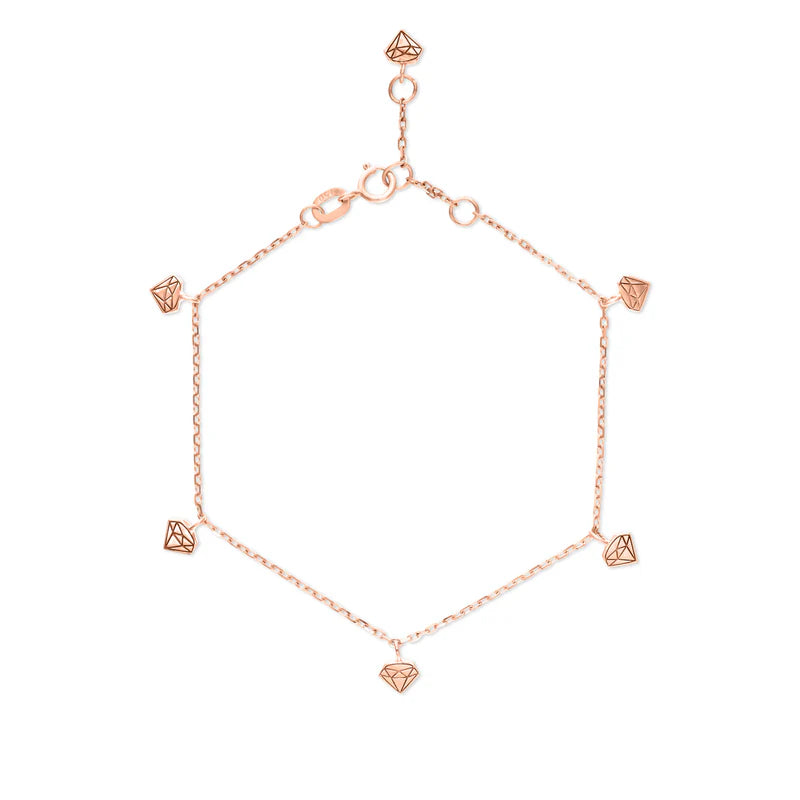 VEGA LOGO DIAMOND BRACELET