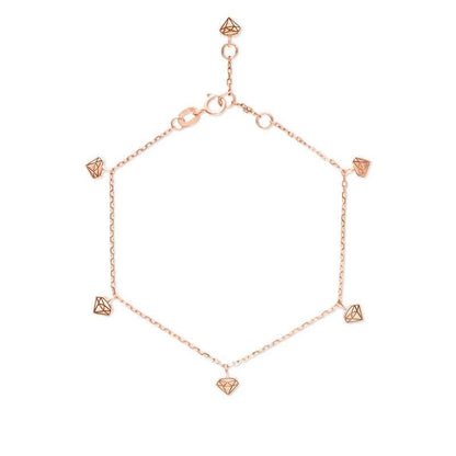 VEGA LOGO DIAMOND BRACELET by NJD