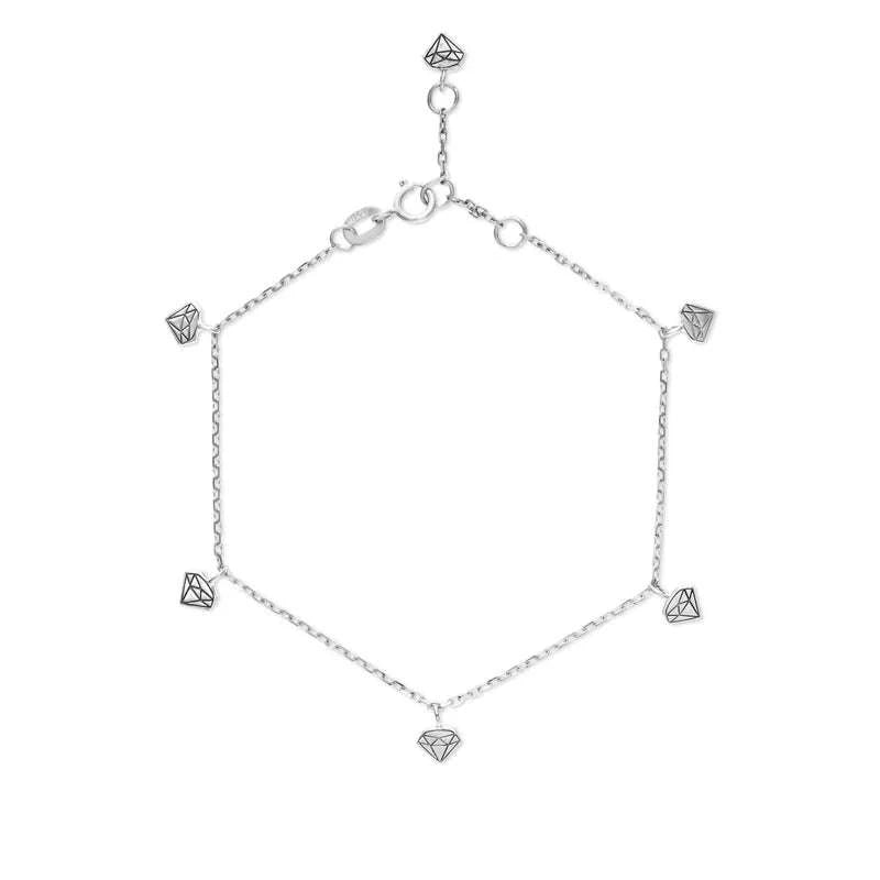 VEGA LOGO DIAMOND BRACELET by NJD