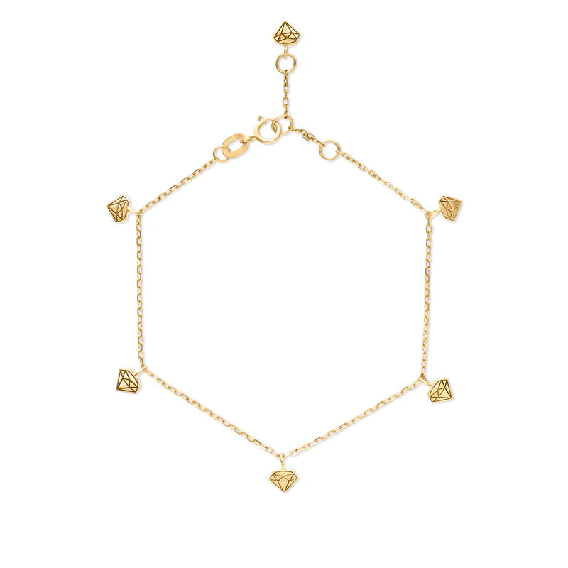 VEGA LOGO DIAMOND BRACELET