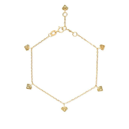 VEGA LOGO DIAMOND BRACELET by NJD