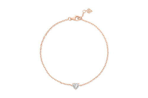 0.5 CT HEART DIAMONDS BRACELET