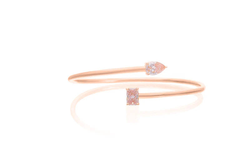 2 CT PINK DIAMONDS BRACELET