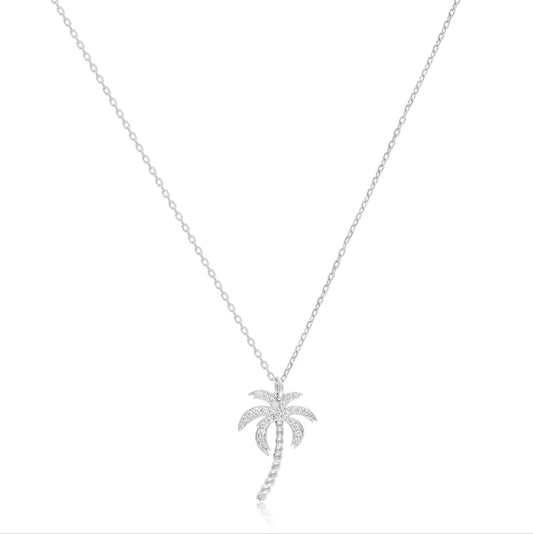 PALM DIAMOND NECKLACE