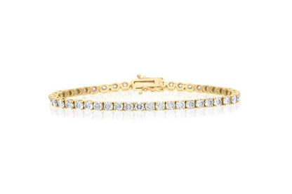 3 CT TENNIS DIAMOND BRACELET by NJD