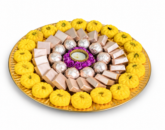 Gift Tray with Diya