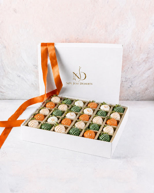 India Flag Chocolate Strawberries (30 pcs)