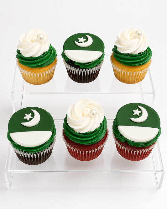 Pakistan Independence Cupcakes (9 pcs)