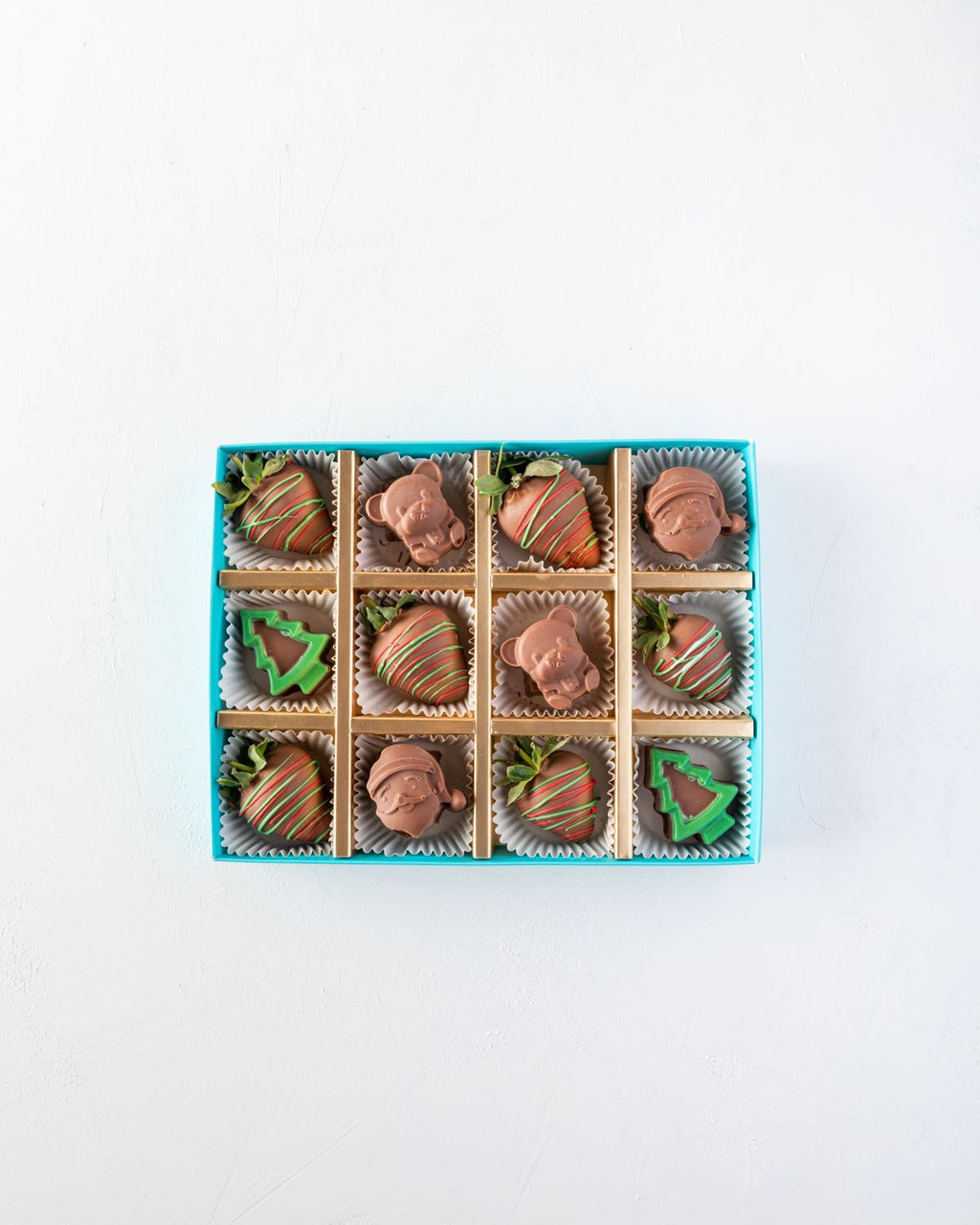 Assorted Santa and Strawberry Box by NJD