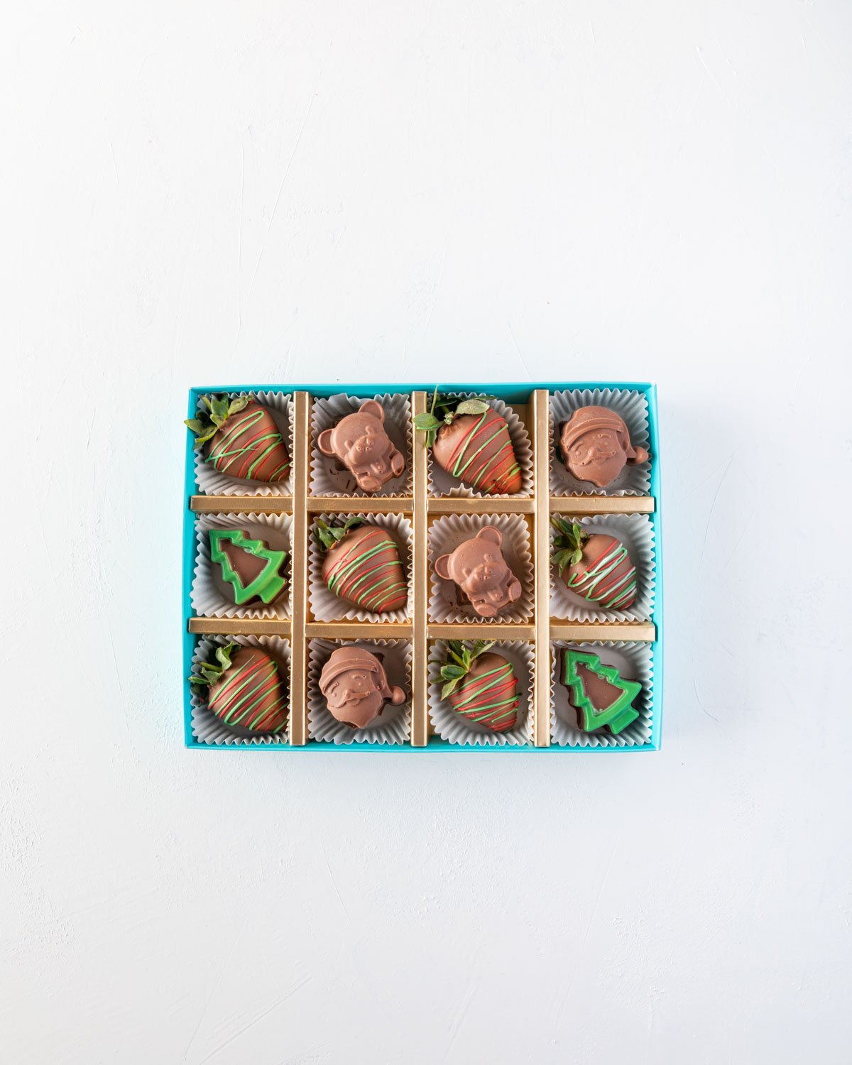 Assorted Santa and Strawberry Box by NJD