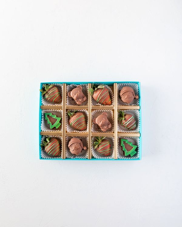 Assorted Santa and Strawberry Box by NJD