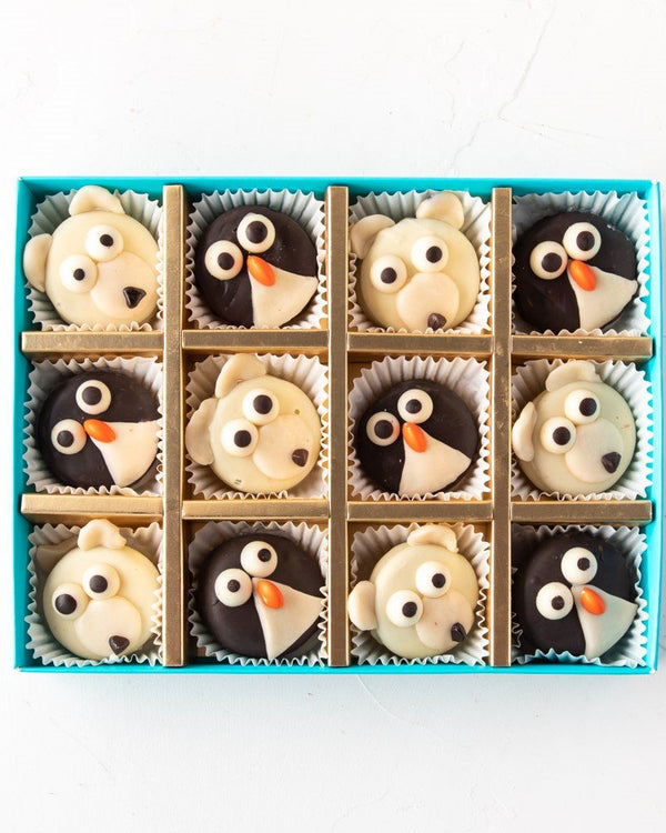 Penguin and Polar Bear Oreos by NJD