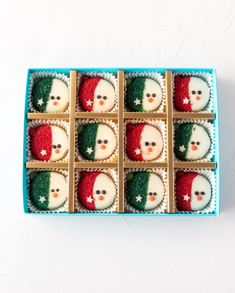 12pcs Snowman Oreos by NJD