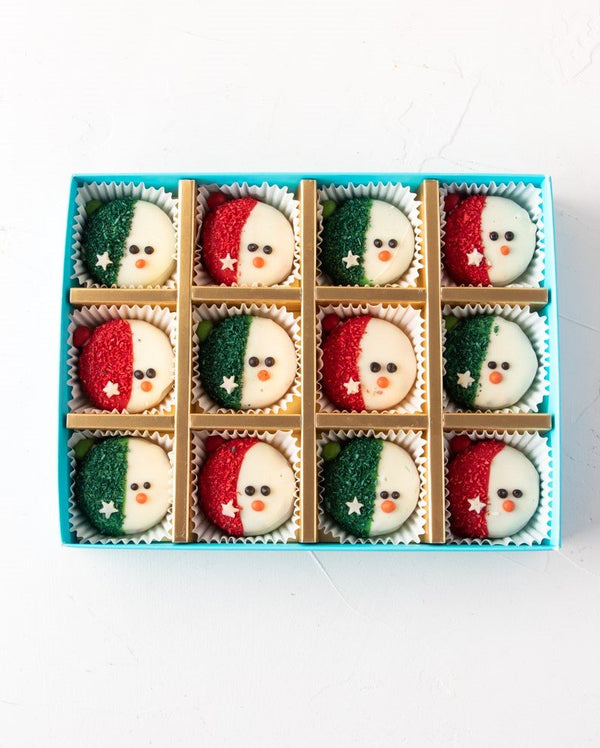 12pcs Snowman Oreos by NJD