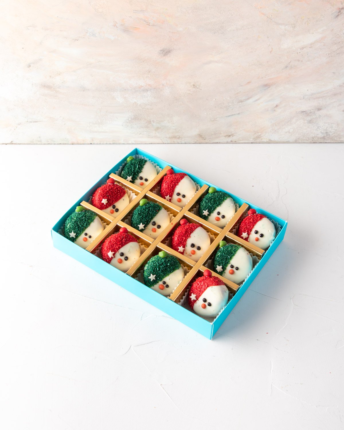 12pcs Snowman Oreos by NJD