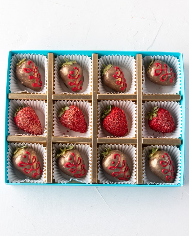 Christmas Theme Strawberries