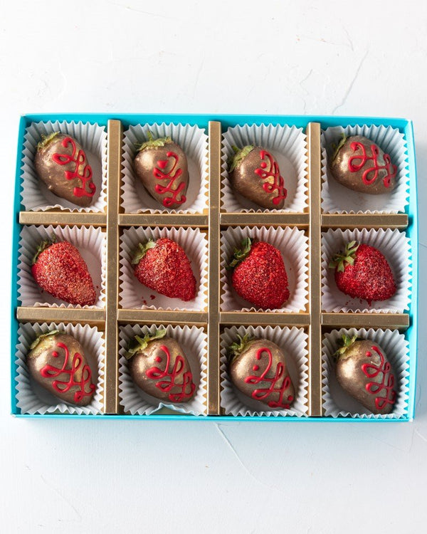 Christmas Theme Strawberries