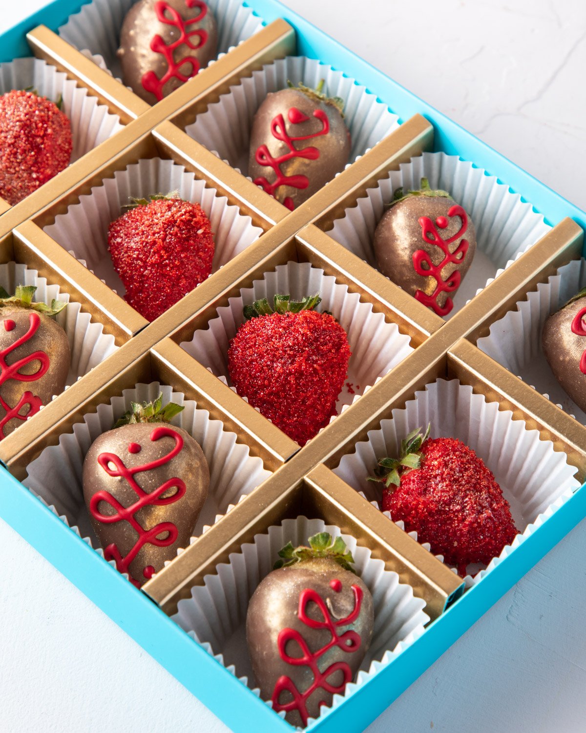Christmas Theme Strawberries