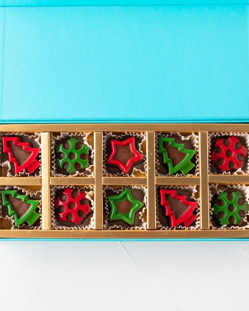 10pcs Christmas Chocolate Box
