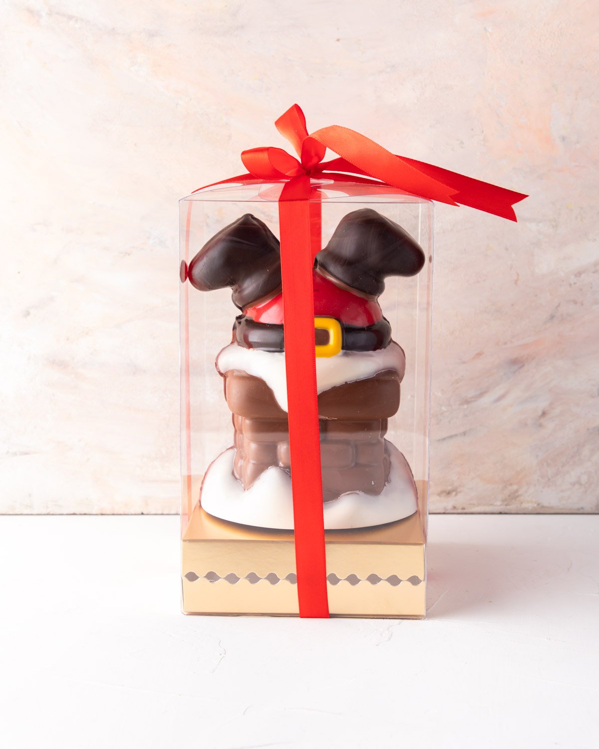 Santa comes down Chimney by NJD