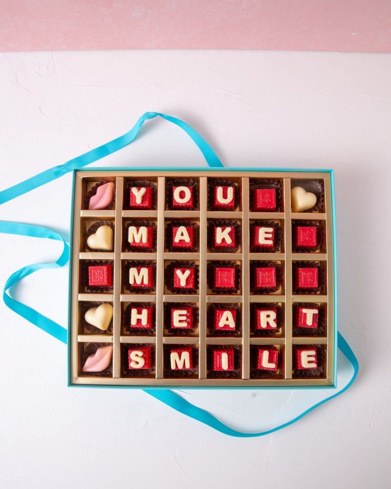 Valentines Chocolate  Smile Box - Image 2