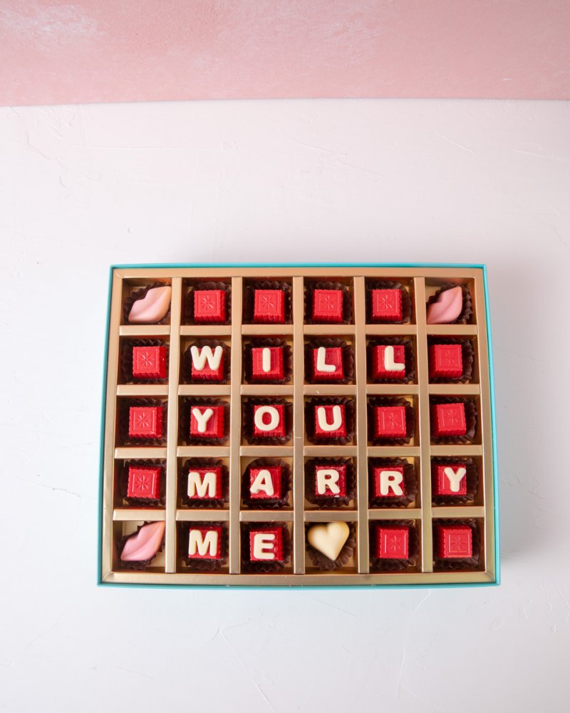 Valentines Chocolate  Marry Me - Image 2